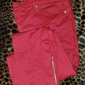 Levi's high rise ankle skinny